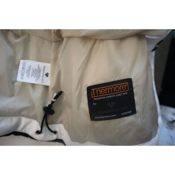 Obermeyer Women's Sz 14 White Tuscany II Insulated Winter Puffer Jacket - Picture 16 of 16